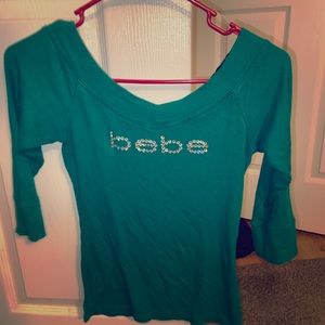 Green Bebe shirt